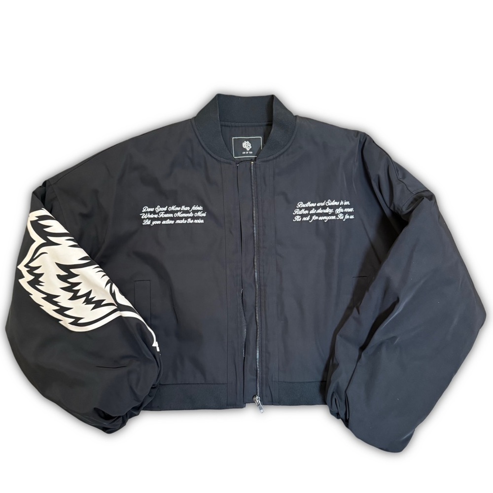Darc Sport Cropped Bomber Jacket